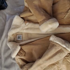 Genuine Leather Coat size M